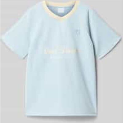 regular fit T-shirt met gestikt logo