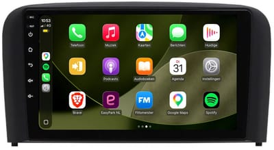 CarPlay autoradio geschikt voor Volvo S80 | 1998 t/m 2005 | Android 13 | Draadloos Apple CarPlay & Android Auto | 2GB + 32GB | 8-Core processor | Davilon | 2026 model | 1998 1999 2000 2001 2002 2003 2004 2005 | Bluetooth & Wifi