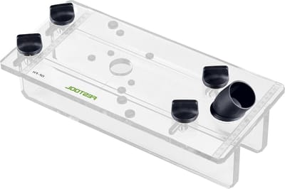 Freessjabloon Hulpstuk - Randgeleider - Precisie Frezen - Verstelbaar 60mm - 5.01 Pond - Veelkleurig