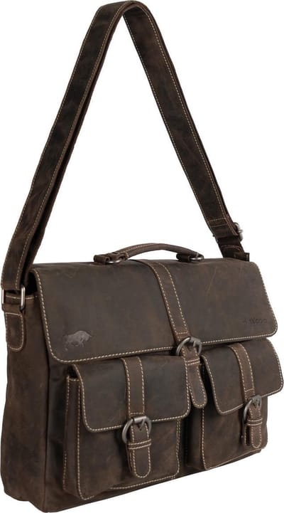 Messenger Bag - Werktas - Schooltas - Buffelleer Donkerbruin - Arrigo