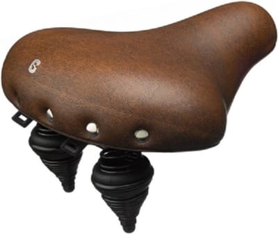 Selle Comfort Drifter Fietszadel - Retro XL - Bruin Zadel