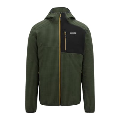 Regatta Heren Alven Full Zip Fleecejack (China Blauw/Nachthemel)