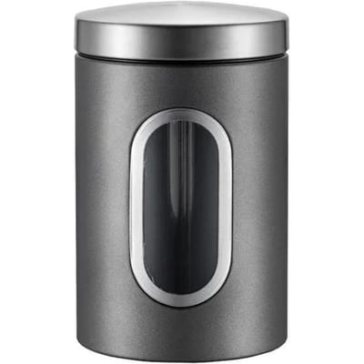 13 Pièces Pot de Stockage en Acier Grains de Café Feuilles de Thé Multicéréales Sucre Scellé Résistant à la Poussière Contenant de Stockage Ustensiles de Cuisine 1Pcs