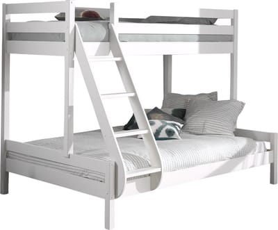 Vipack Stapelbed Pino Martin - 140 + 90 x 200 cm - wit