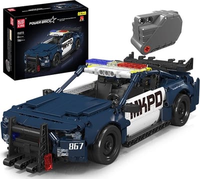 Comnox - Mould King - Politieauto Bouwset 786 Stuks - Pull-Back Functie - Compatibel met LEGO - Technisch Speelgoed - Police Car Toy Set