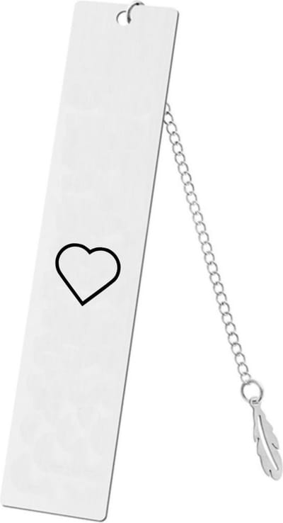 Akyol - hart boekenlegger - Liefde - voor de beste vriend/ vriendin - gegraveerde sleutelhanger - vriendje cadeau - verjaardag - gepersonaliseerd - sleutelhanger met naam
