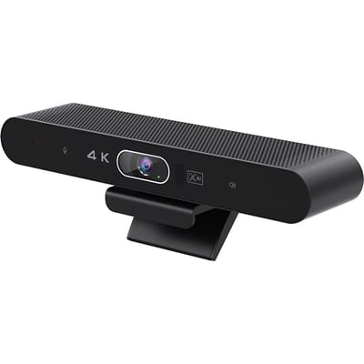 Caméra 4K Webcam USB Caméra de vidéoconférence HD avec microphone et haut-parleur AI Suivi du visage automatique