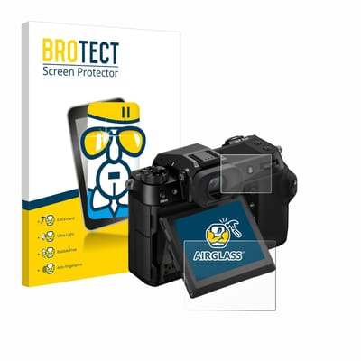 Screenprotector voor Fujifilm GFX100S II (Display + Schouderdisplay) Beschermglas transparant