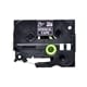 Brother STe-141 Labeltape sjabloon Tapekleur: Transparant Tekstkleur: Wit 18 mm 3 m