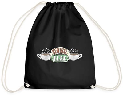 Friends Central Perk Logo Sketch Gymtas
