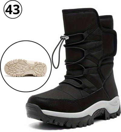 Livano Snowboots - Sneeuwschoenen - Wintersport Sneeuwboots - Dames - Ski - Ski Gadgets - EU43 - Zwart