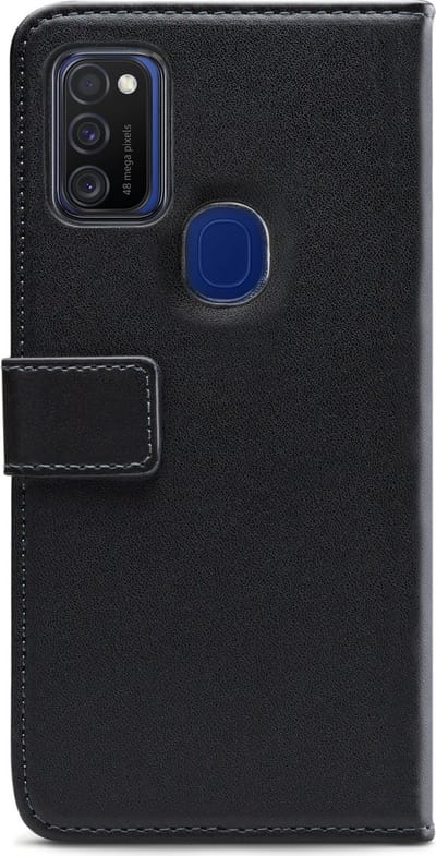 Mobilize - Samsung Galaxy M21 Hoesje - Elite Gelly Wallet Book Case Zwart