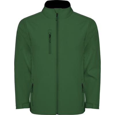 Roly Heren Nebraska Soft Shell Jas (Fles groen)