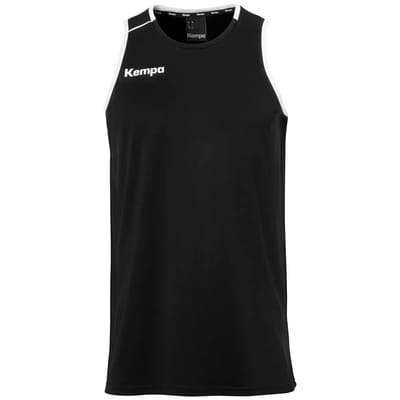 Kempa Player Basketbalshirt Kinderen - Zwart | Maat: 164