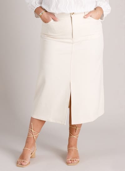 YEST CURVE Lotte Bottoms - Natural - maat 2(50)