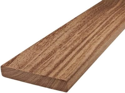 Terrasplanken Hout - Buitenplanken Balkon - Terras Bouwen - Extreem Duurzaam - 213 cm Lengte - Bruinrood