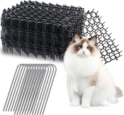 15 stuks anti-katten afschrikmatten met spikes voor binnen en buiten