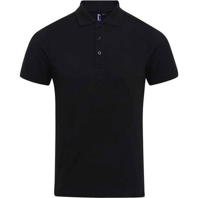 Premier Heren Coolchecker Plus Piqu Polo Shirt (Zwart)