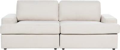 ALLA - Driezitsbank - Lichtbeige - Polyester