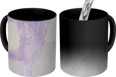 Magische Mok - Foto op Warmte Mokken - Koffiemok - Abstract - Verf - Design - Magic Mok - Beker - 350 ML - Theemok