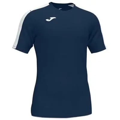 Joma Academy III Shirt Korte Mouw Kinderen - Marine / Wit | Maat: 96-104