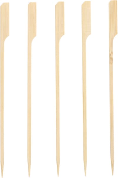 10x 250 Fingerfood spiesjes pure 18 cm Golf