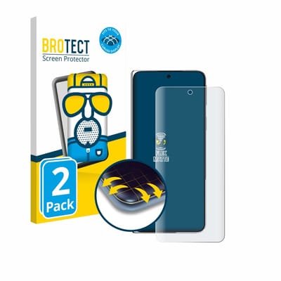 BROTECT - Screenprotector voor Oppo Find N5 - Folie Beschermfolie matte volledig dekking 2 Stuks