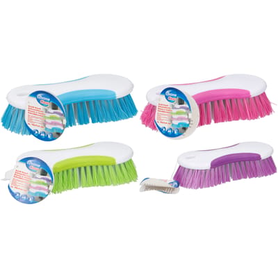 Lifetime Clean Schrobborstel 16 cm Assorti - Duurzame Reinigingsborstel voor Moeilijke Oppervlakken