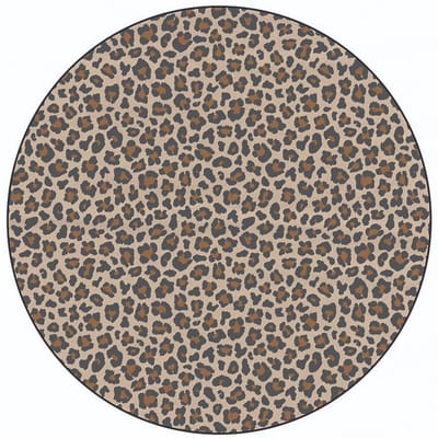 MD Entree - Vloerkleed - Smuq - Safari - 100 cm Ø