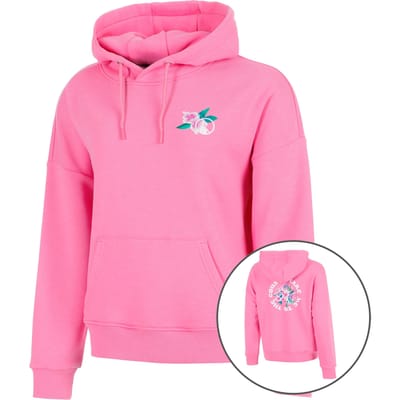 Quiet Please Crush TMTTC Sweater met capuchon Dames-pink, wit