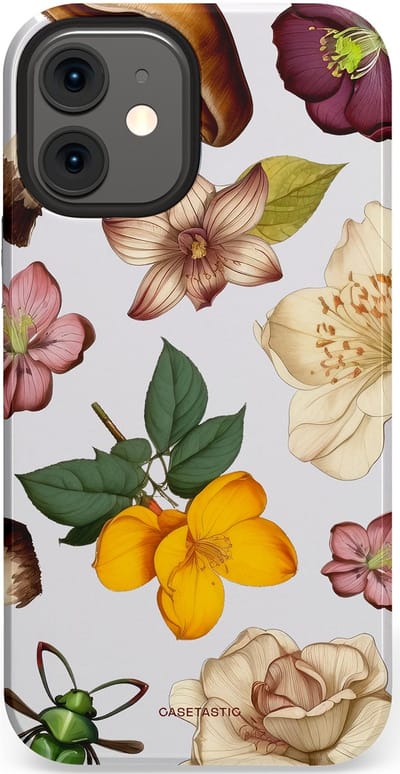 Casetastic Hoesje Geschikt voor Apple iPhone 12 Mini - Stijlvolle Beschermende Duo-layer Case - Betovering in het bos