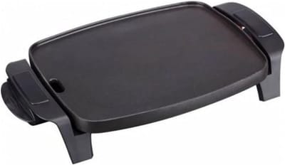 VH Supplies® Teppanyaki Bakplaat - Gourmet Plaat - Grillplaat - 22 x 28 x 7 cm - 1000W