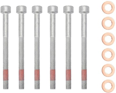 Dailygoody - Injector cilinder afdichtringen - Koperen injectoren - Hoogwaardige kwaliteit - 12 stuks - Geschikt voor Mercedes modellen - A0009902907