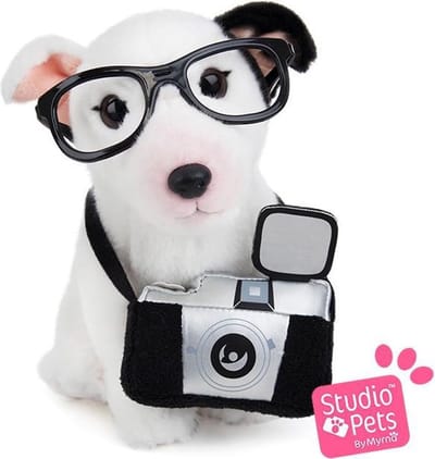 Studio Pets Knuffel Bull Terrier Hond Charlie 23 cm