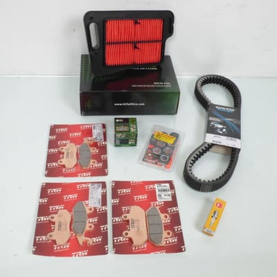 Kit révision entretien Sceed24 pour Scooter Suzuki 400 AN Burgman 4T LC ABS 2013 à 2016 CG1131 / 12.7005396 Neuf