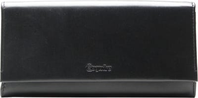 Esquire Portemonnee New Silk Ladies Long Wallet Black Zwart