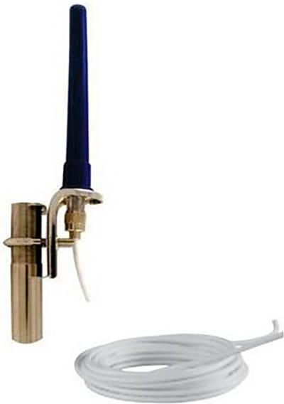 Glomex RA111 VHF Marifoon rubber antenne 14cm 1db met 18m coax kabel