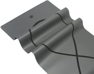 Antislip Yogamat met Lemniscata-uitlijning - Natuurlijk Rubber, Licht en Vrij van Kunststoffen - Ideaal voor Yoga, Pilates en Fitness