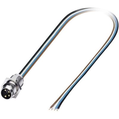 Phoenix Contact 1513774 Sensor/actuator inbouwconnector M12 Aantal polen (sensoren): 8 Stekker, inbouw 0.50 m 1 stuk(s)