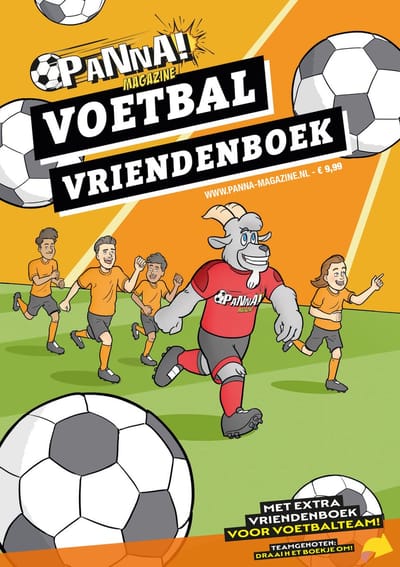 PANNA! Voetbal Vriendenboek - Vriendenboek - Voetbal - Hardcover