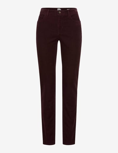 Brax Dames Jeans  Style MARY BLACKBERRY VIOLET, donkerpaars, maat 36
