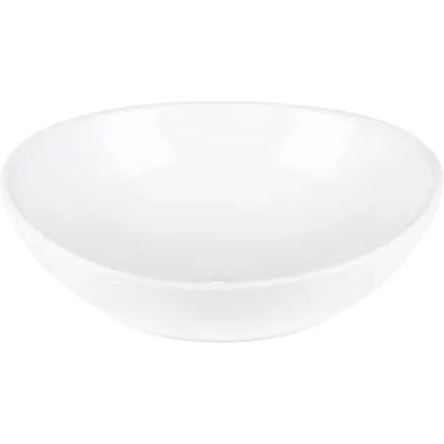 Aquavive Waskom Paglia - Keramiek - Ovaal - Wit - 41x33x15cm