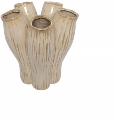 Countryfield Vaas Garber aardew L26B26H32CM beige