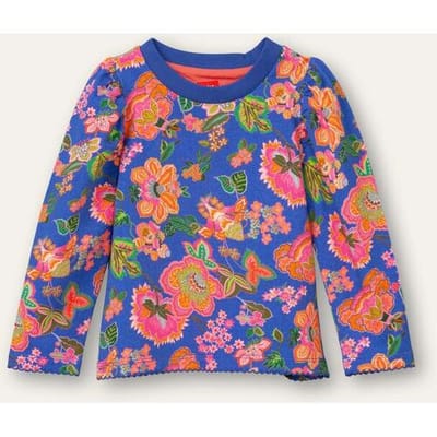 Oilily Tuin T-shirt- maat92/2T Blauwprint