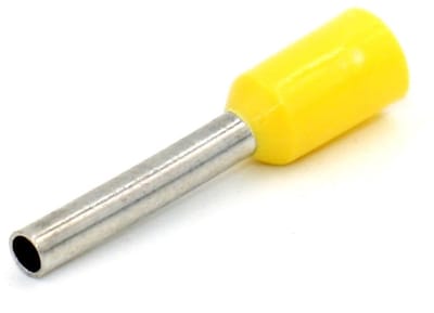 Allecto - Kabelschoen - Crimp lugs - 1000 stuks - Geel - Copper lugs - Ideaal voor elektrische toepassingen - Geschikt voor 18