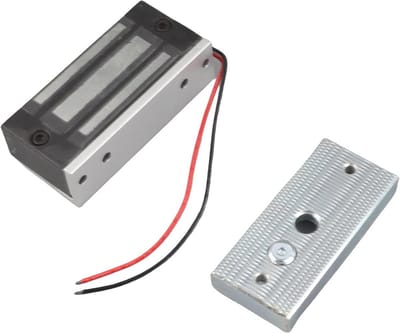 12V elektromagnetische sloten - Elektronisch magnetisch deurslot met 60 kg lineaire belasting voor toegangscontrole