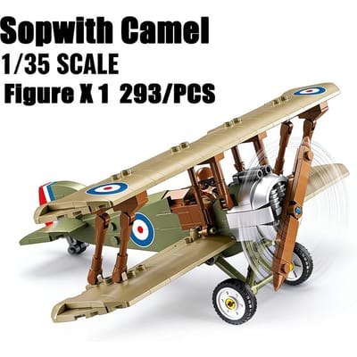 Haute Qualité WWI Haute Qualité Fokker Dr-1 Haute Qualité Triplan Haute Qualité Chasseur Haute Qualité / Haute Qualité Sopwith Haute Qualité Camel Biplan