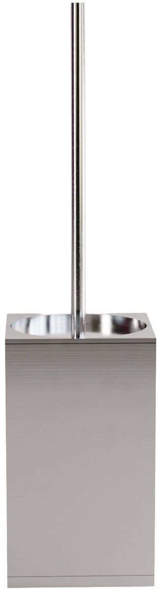 Reab110 - Toiletborstel - Geborsteld Staal - 8X8X39Cm