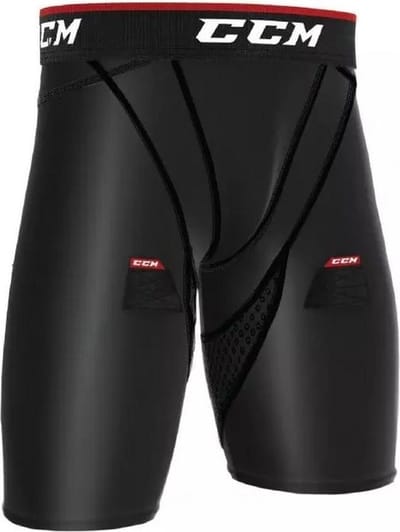 CCM - Strakke Korte Broek met Toque - '18 - Kruisbeschermer - Kinderen - S