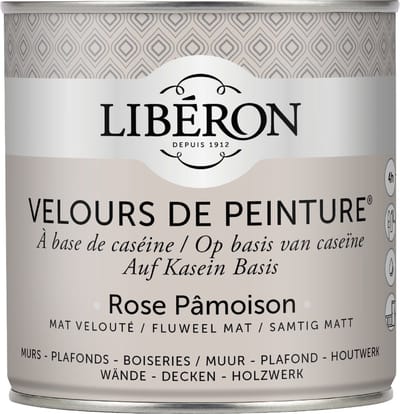 Liberon Velours De Peinture Muurverf - Mat - Rose Pamoison - 0,125l